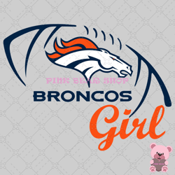 broncos girl svg,nfl svg, football svg file, football logo,nfl fabric, nfl football, sport svg -pink bear shop