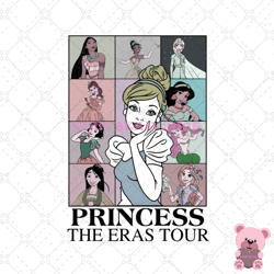disneyland princesses the eras tour png, disney png, disney mickey png, digital download