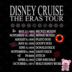 walt disney cruise the eras tour png, disney png, disney mickey png, digital download