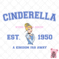 a kingdom far away cinderella est 1950 png, disney png, disney mickey png, digital download