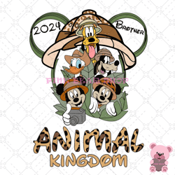 brother mouse wild animal kingdom 2024 png, disney png, disney mickey png, digital download