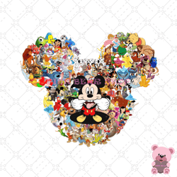mickey mouse head disney characters png, disney png, disney mickey png, digital download