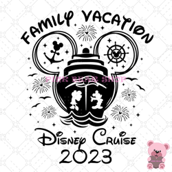 mickey family vacation disney cruise ship svg, disney svg, disney mickey svg, digital download