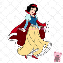 christmas costume princess snow white svg, disney svg, disney mickey svg, digital download
