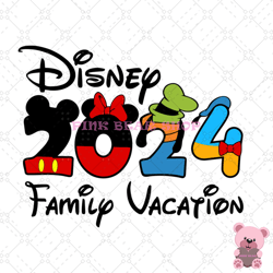 friends disneyland 2024 family vacation svg, disney svg, disney mickey svg, digital download