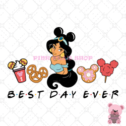 best day ever princess jasmine disney snacks svg, disney svg, disney mickey svg, digital download