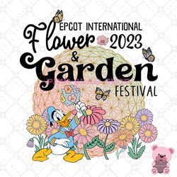 disney epcot international flower and garden festival 2023 png, disney png, disney mickey png, digital download