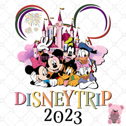 mickey magic castle disney trip 2023 png, disney png, disney mickey png, digital download