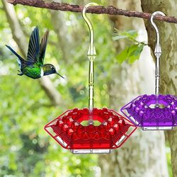 hexagon hummingbird feeder - bird feeder with hanging hook - bird feeding for garden decoration wall art svg file