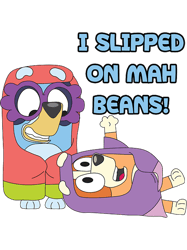 i slipped on my beans