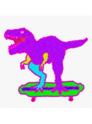 dinosaur on a skateboardpremium scoop