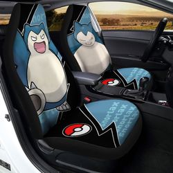 snorlax car seat covers custom anime pokemon car accessories