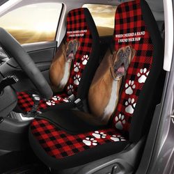 boxer dog car seat covers custom boxer dog lover car accessories
