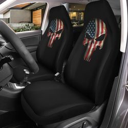 urgen skull american flag car seat covers custom skull car accessories