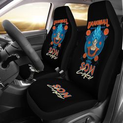 son goku dragon ball orange car seat covers anime seat covers