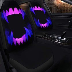 scary teeth car seat covers