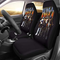 rock band art kiss band car seat covers amazing fan gift