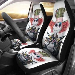 jack skellington mad hatter car seat covers