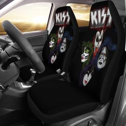 rock band kiss band car seat covers amazing fan gift