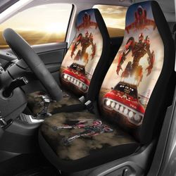 shatter transformers bumblebee car seat covers