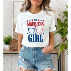american girl shirt, usa tshirt, american flag comfort colors shirt, comfort colors usa flag tee, usa comfort colors tee