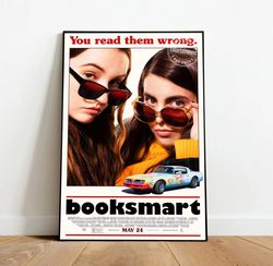 booksmart canvas, canvas wall art, rolled canvas print, canvas wall print, movie canvas