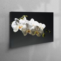 canvas art, canvas decor, flower artwork, orchid, canvas wall art, orchid photo canvas print, orchid printed, floral can