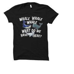 funny whale shirt. whale gift. whale researcher shirt.