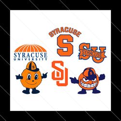 syracuse university bundle svg, syracuse orange svg, basketball svg