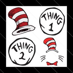 dr seuss cat in the hat svg thing 1 thing 2 svg, lorax dr seuss svg, lorax quotes svg