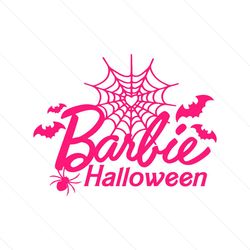 vintage barbie halloween party svg silhouette cricut file