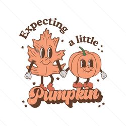 fall pregnancy announcement expecting a little pumpkin svg