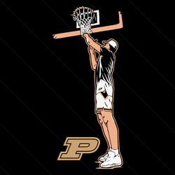 zach edey purdue basketball team svg