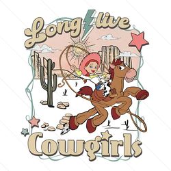 pixar toy story jessie long live cowgirls png