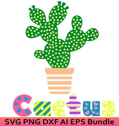 cactus bundle svg, cactus flower svg, cactus png, cactus clipart, cactus cut, succulent svg, succulent png for shirts