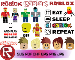 gaming svg bundle, game svg, game png, roblox svg bundle, silhoutte roblox svg bundle