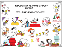 woodstock peanuts svg bundle woodstock peanuts snoopy bundle 180!, svg, dxf, eps, png, pdf, snoopy svg, woodstock peanut