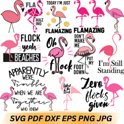 flamingo svg bundle, flamingo float, summer, porch sign, digital download, cut files, sublimation, flamingo clipart