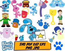 blue's clues svg, layered files,layered svg drawing ,cartoon svg,cartoon png,cartoon bundle,mega bundle,cartoon png