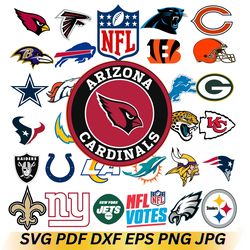 nfl team logo svg, national football league svg, nfl svg, nfl team svg, american football svg, sport svg files