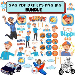 blippi svg bundle 100 designs png, svg, eps, svg blippi stevin john bundle svg, trending svg, blippi svg, stevin john sv