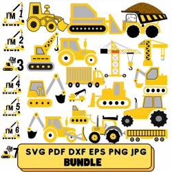 construction svg bundle construction trucks svg png bundle layered cut files cricut excavator svg bundle excavator png