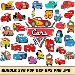 cars svg bundle, layered svg bundle, lightning mcqueen cars vector svg, cars svg, lightning mcqueen svg, cars png, cars