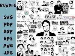 the office svg, the office svg bundle, michael scott svg, dunder mifflin svg, the office clipart, the office, tv show sv