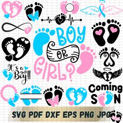 baby footprint, baby feet svg bundle, baby feet monogram name frame, love newborn baby feet svg, baby feet svg-files