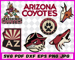 arizona coyotes svg bundle, arizona coyotes svg, sport svg, nhl svg, png, dxf, eps digital file