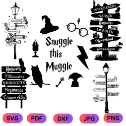 hp fantasy lands sing svg harry potter fantasy lands sing svg bundle