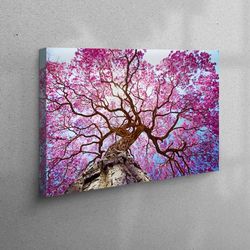 canvas, canvas wall art, large canvas, nature landscape art, botanical canvas canvas, floral canvas decor, autumn canvas