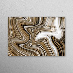 wall decor, mural art, tempered glass, black gold and white marble, modern glass wall, shimmery tempered glass, gold mar