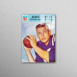 wall decor, tempered glass, glass printing, johnny unitas, famous tempered glass, motivation wall art, gym glass wall ar